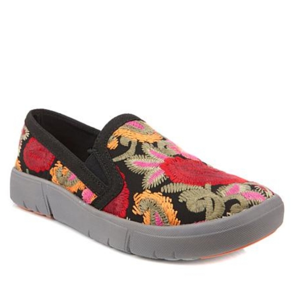 BareTraps | Shoes | Baretraps Bonaire Embroidered Slip On Sneaker | Poshmark